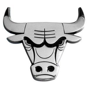 NBA Chicago Bulls Metal Auto Emblem